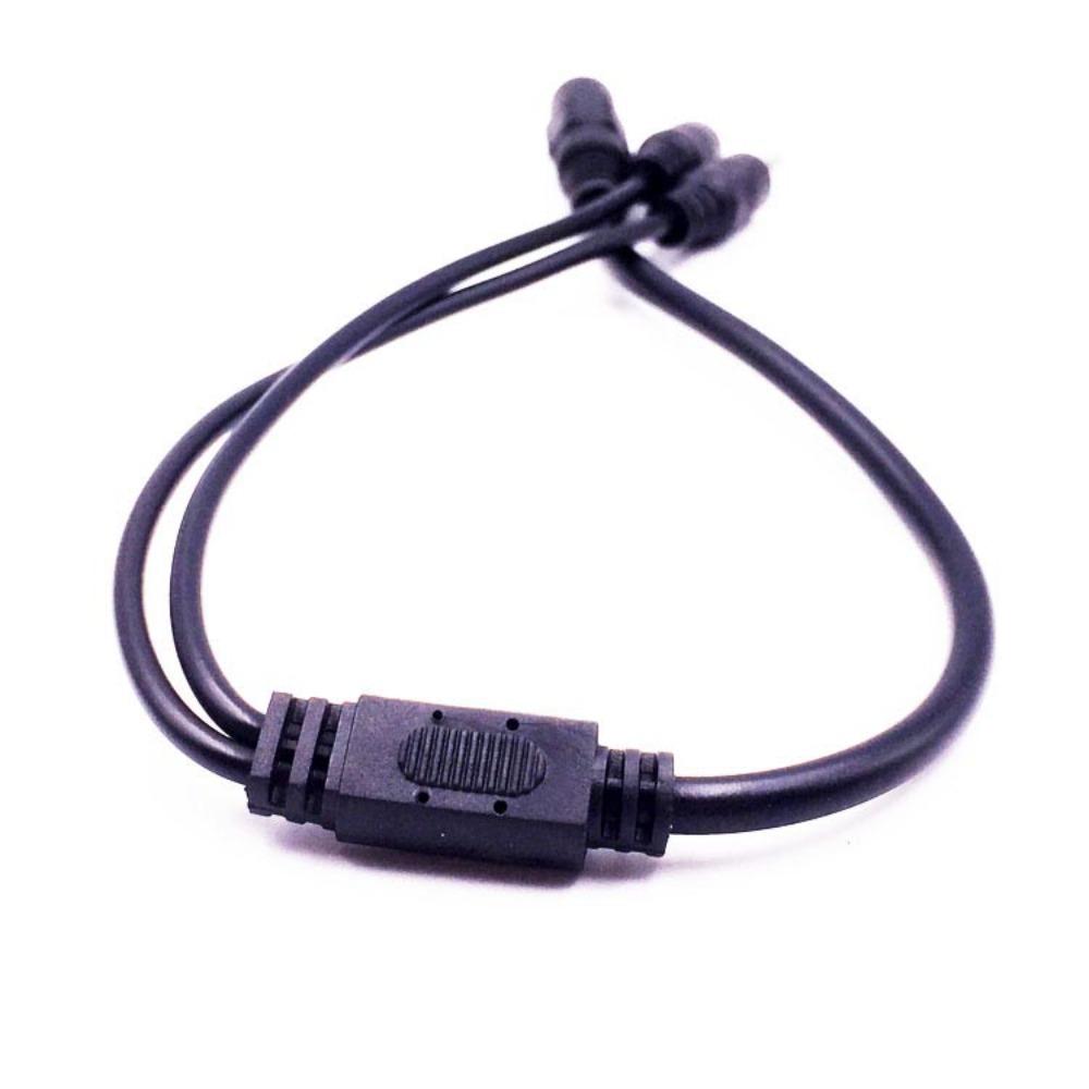 Разъем-разветвитель питания постоянного тока, адаптер питания, один кабель-удлинитель для двух источников питания