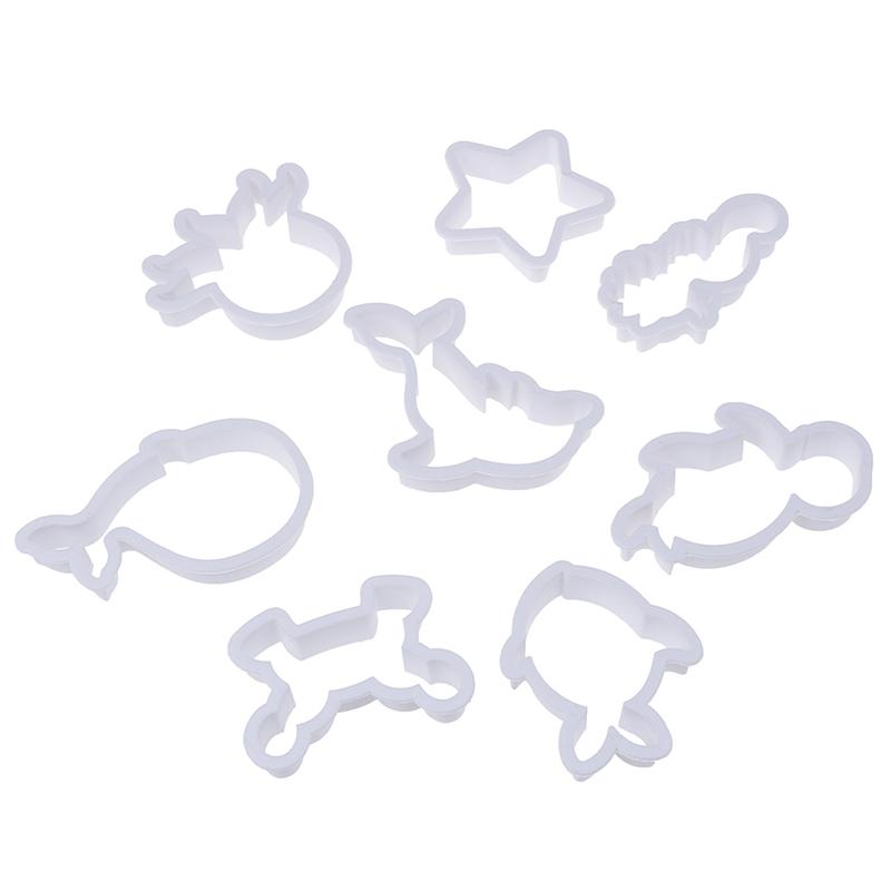 Пластиковая форма для печенья из пластилина серии Sea Life