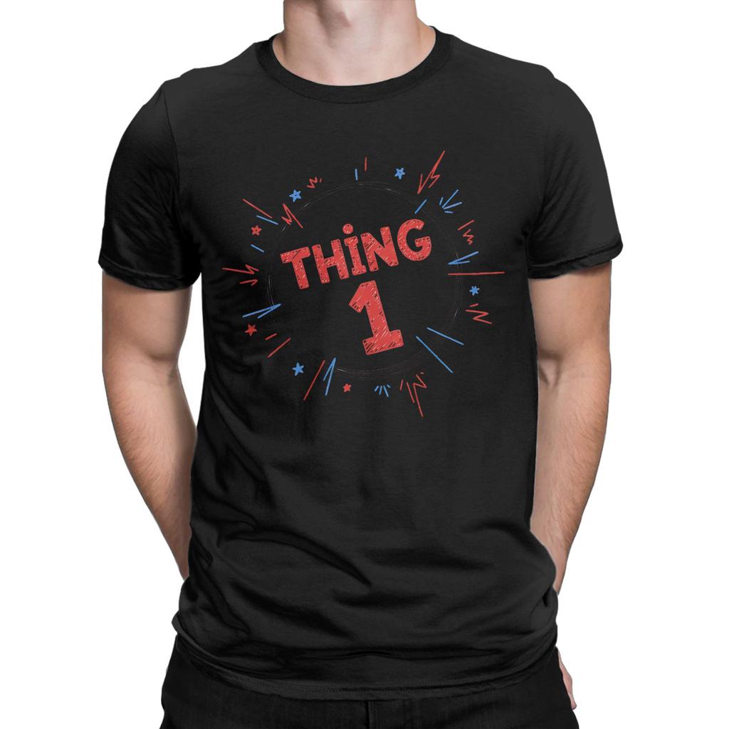 Доктор Сьюз Thing 1 Thing 2 Друзья день чтения Мерч Унисекс Футболка Хлопковая Футболка Графическая Футболка Одежда