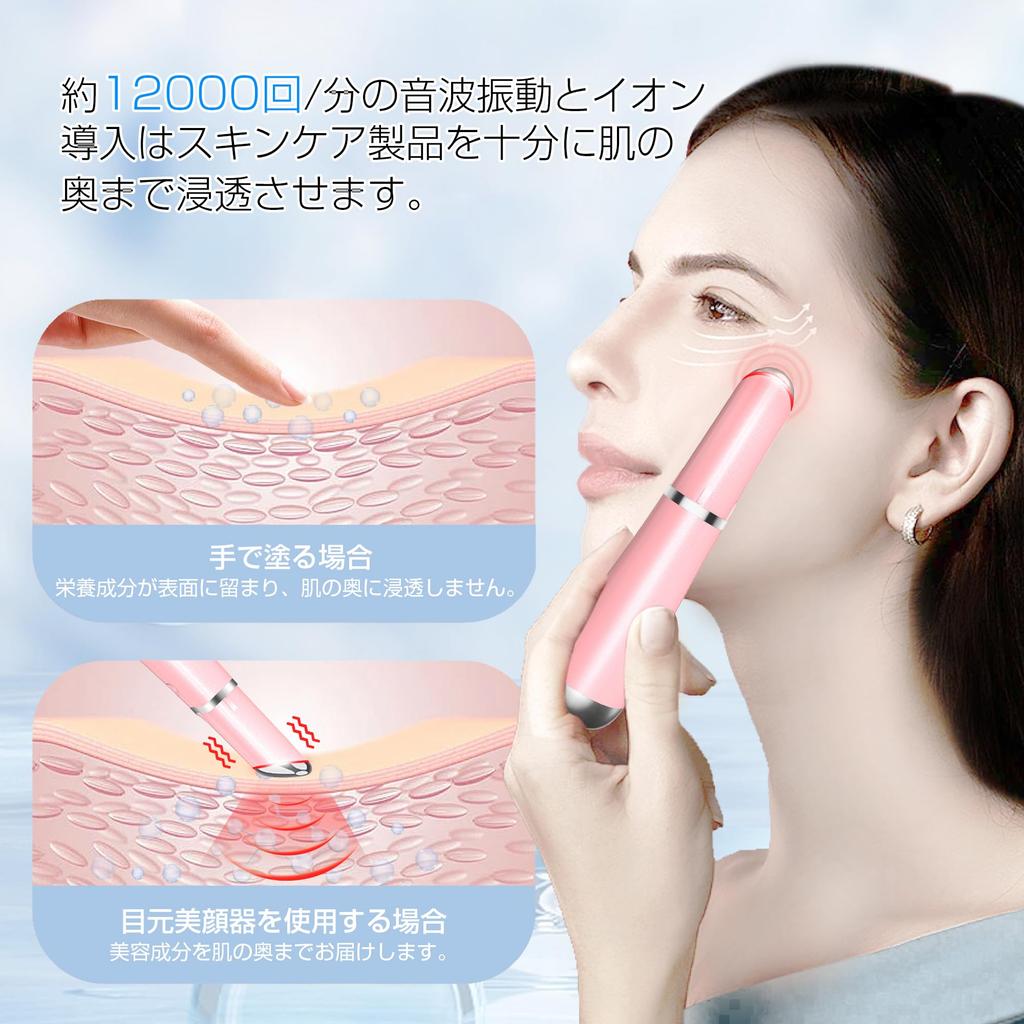 Последнее Средство для Лица в Области Вокруг Глаз Термальное Beauty Face Eye и Рот USB Для Домашнего Использования Популярное Средство для Ухода за Глазами Идеальный Подарок с Новым Японским Руководством