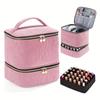Double-Layer Large-Capacity Makeup & Essential Oil Storage Bag