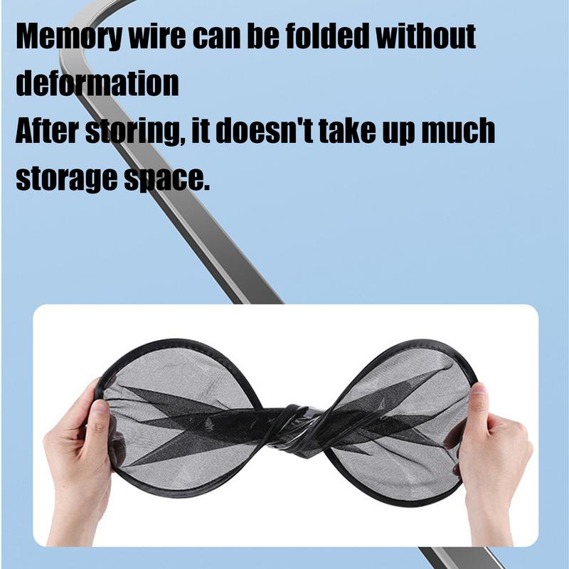 1 пара новых автомобильных сеток с электростатической адсорбцией, солнцезащитная шторка для бокового окна автомобиля, сетка для окна, боковая шторка для внедорожников