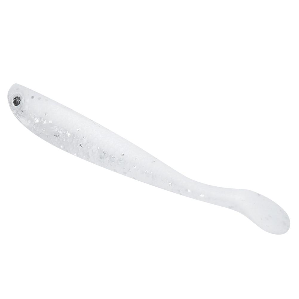 10 шт. 6 см Искусственная приманка с Т-образным хвостом ПВХ Экологически чистая Имитация Мягкая приманка Рыболовный аксессуар(3 #