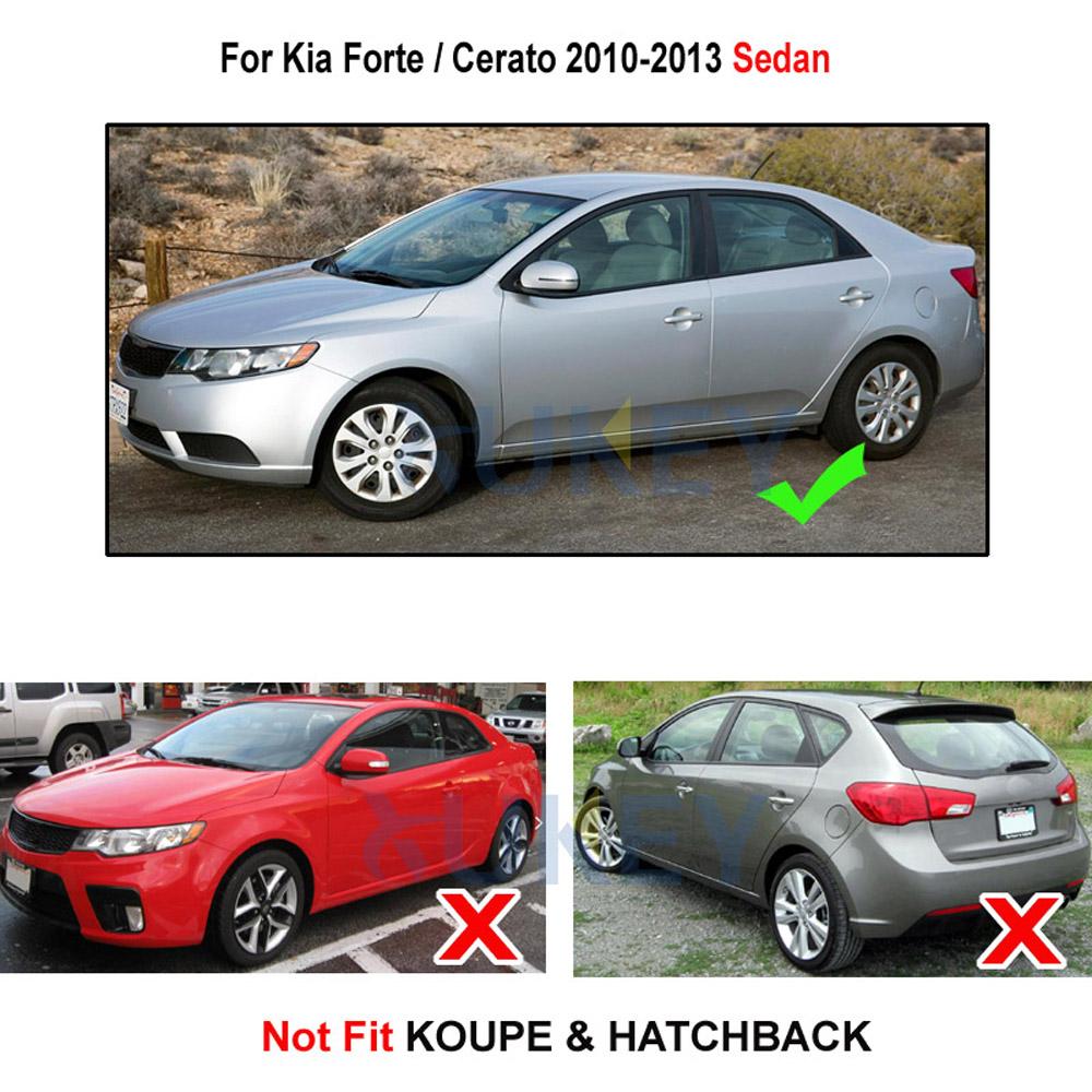 Набор формованных автомобильных брызговиков для Kia Forte/Cerato 2009-2013, брызговики, брызговики, брызговики 2010 2011 2012