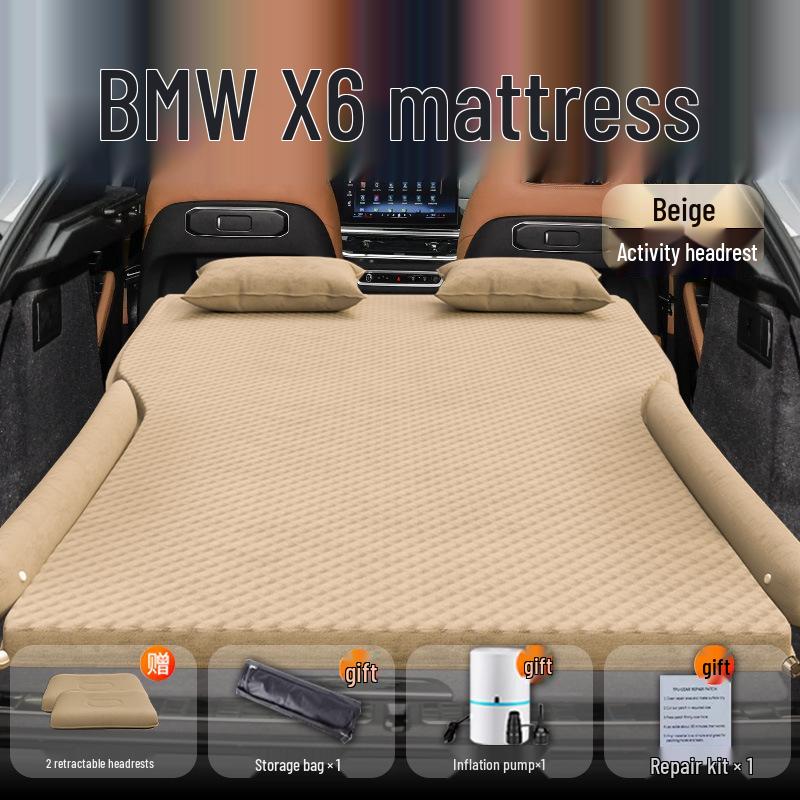 BMW X6 Car Air Mattress: Trunk Bed & Rear Seat Sleeping Mat