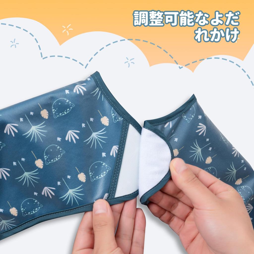 Длинный рукав Meal Baby Long For Водонепроницаемый фартук с Для Ясли Месяцы [Little Dimsum] Фартук, Фартук, Рукав, Еда, Карман, Легкий, Дети,