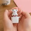 Сенсорная тактильная игрушка-антистресс 1/2 шт. Клавиатура-коза Fidget со звуком, Перезаряжаемая игрушка-щелкалка для пальцев в виде овцы, Брелок-животное с кнопкой для снятия стресса