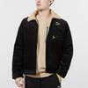 Puma Embroidered Logo Reversible Fleece Corduroy Jacket Men Jacket Black 534751-01