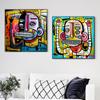 Абстрактные красочные граффити художественный постер, холст, картина, настенная картина, принт для современной гостиной, украшение дома, Cuadros