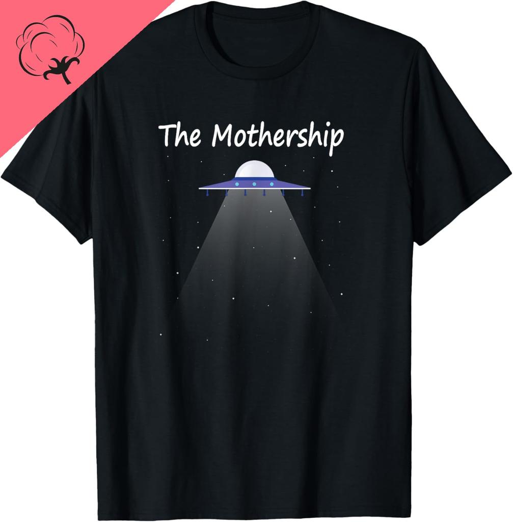 Mothers Day Gift New Moms Mothership Sci Fi Aliens Ufo Tshirt Cotton Tshirt Unisex And Unisex Short Sleeves Vintage T Shirt