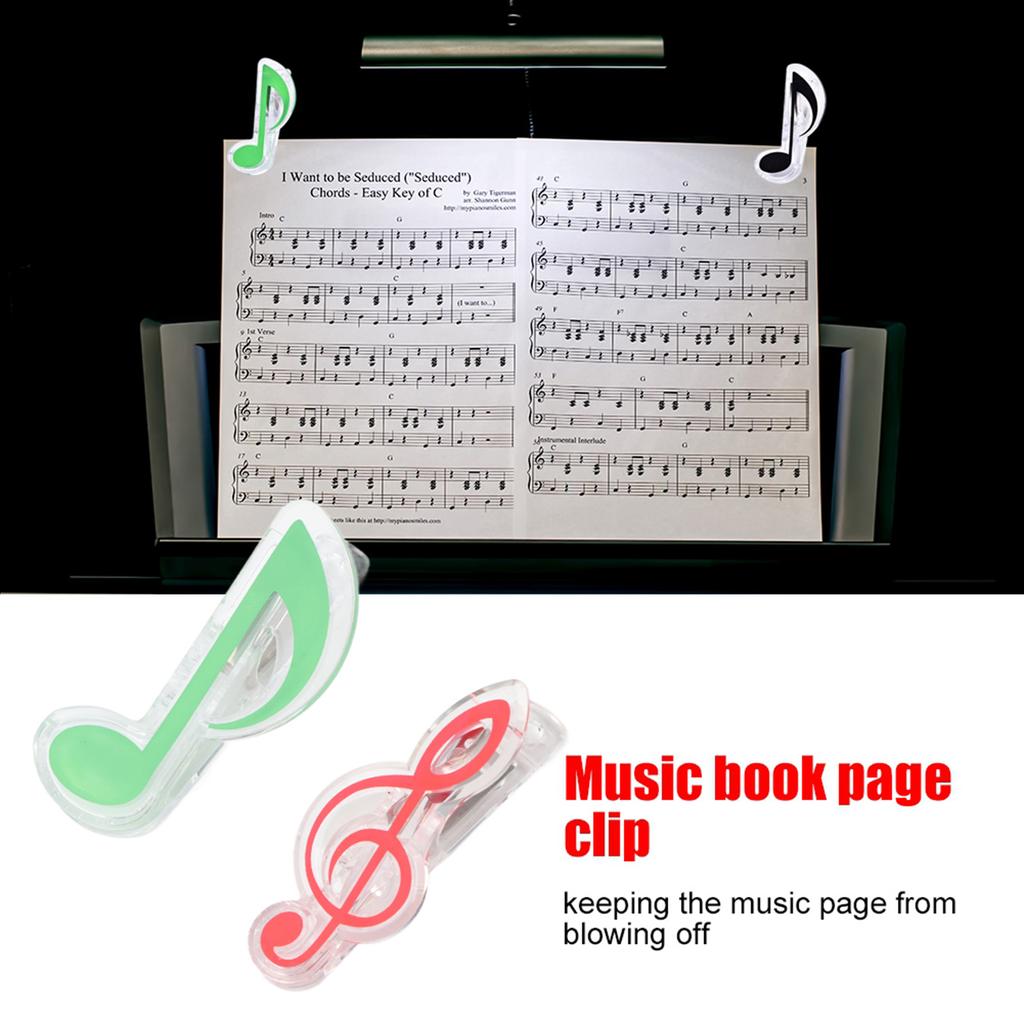 Защитные медиаторы для пальцев гитары и зажим для страницы нотной книги с коробкой