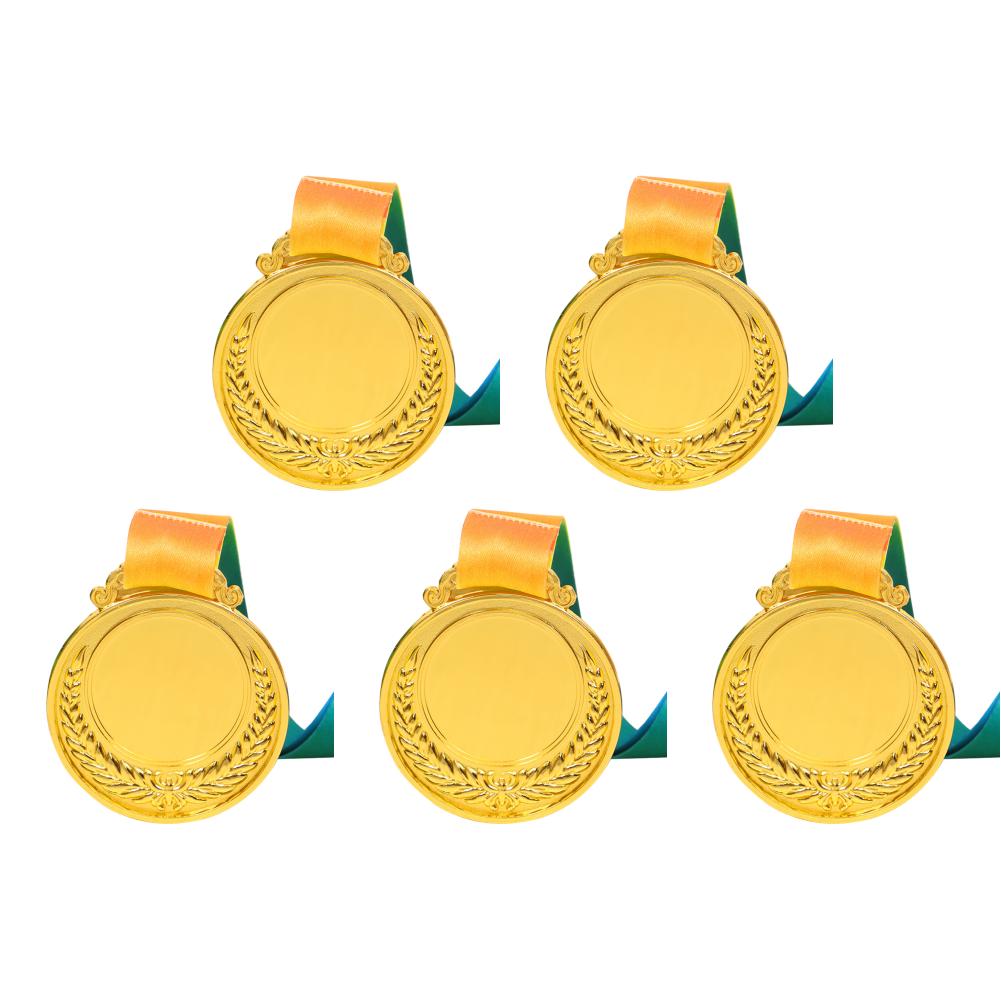 Медаль для награждения детей за участие в спортивных состязаниях, 2 дюйма, золотая, серебряная, бронзовая, с шейной лентой