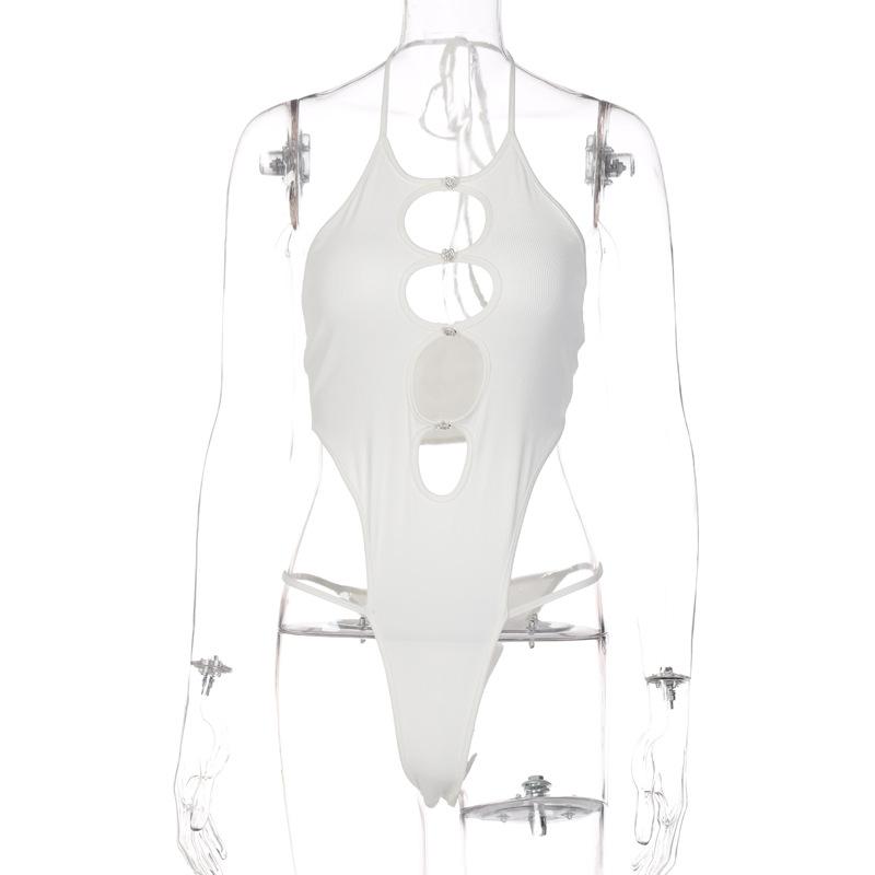 Эстетический сексуальный уличный комбинезон, женский комбинезон с высокой талией и открытыми рукавами, облегающий комбинезон в стиле панк, эмо, альтернативная одежда