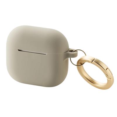 Elecom Чехол для AirPods 4-го поколения с функцией активного шумоподавления, совместимый с зарядкой AirPods MagSafe, цвет &me Grey AVA-AP06SCJGB