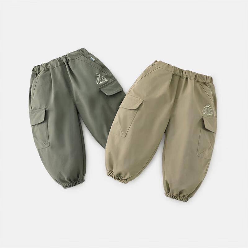 Ciciibear Boys' Cargo Pants, Autumn Wear for Baby Boys, Children's Casual Trousers for Fall Seaso