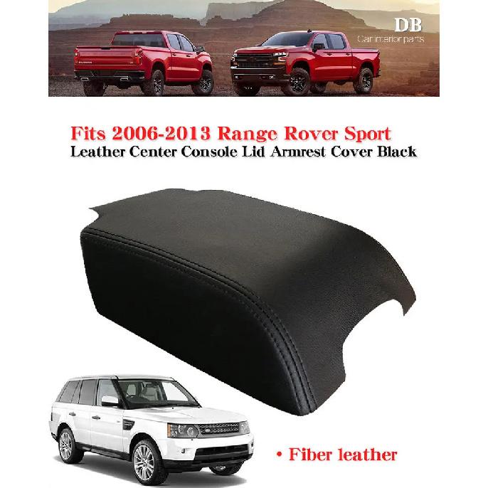 For Range Rover 2006-2013 2007 2008 Center Console Armrest Protection Cushion Breathable Armrest Box Cover Pad Car Accessories