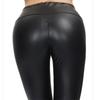 4 цвета кожаные леггинсы женские кожаные брюки на молнии сзади колготки
