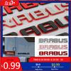 GLC GLB 1pc Rear Emblem For Brabus Sticker Letter Badge Trunk Sticker Rear Sticker For Brabus Mercedes Benz W463 W464 W205 W212