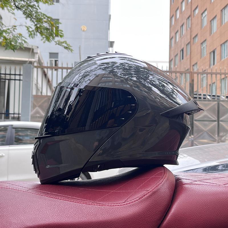 Электрический велосипедный шлем Orz, мужской и женский шлем с открытым лицом, двойное зеркало, хвостовое крыло, полуполное покрытие, персонализированный, всесезонный, Bluetooth пара