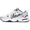 Air Monarch 4 Нескользящие Износостойкие Низкие Массивные Кроссовки Унисекс Белые 415445-102(Команда181-)