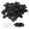 500Pcs Nonwoven Round Piece DIY Felt Crafts Cloth Flake Accessories Chip Hair Decoration 25mm