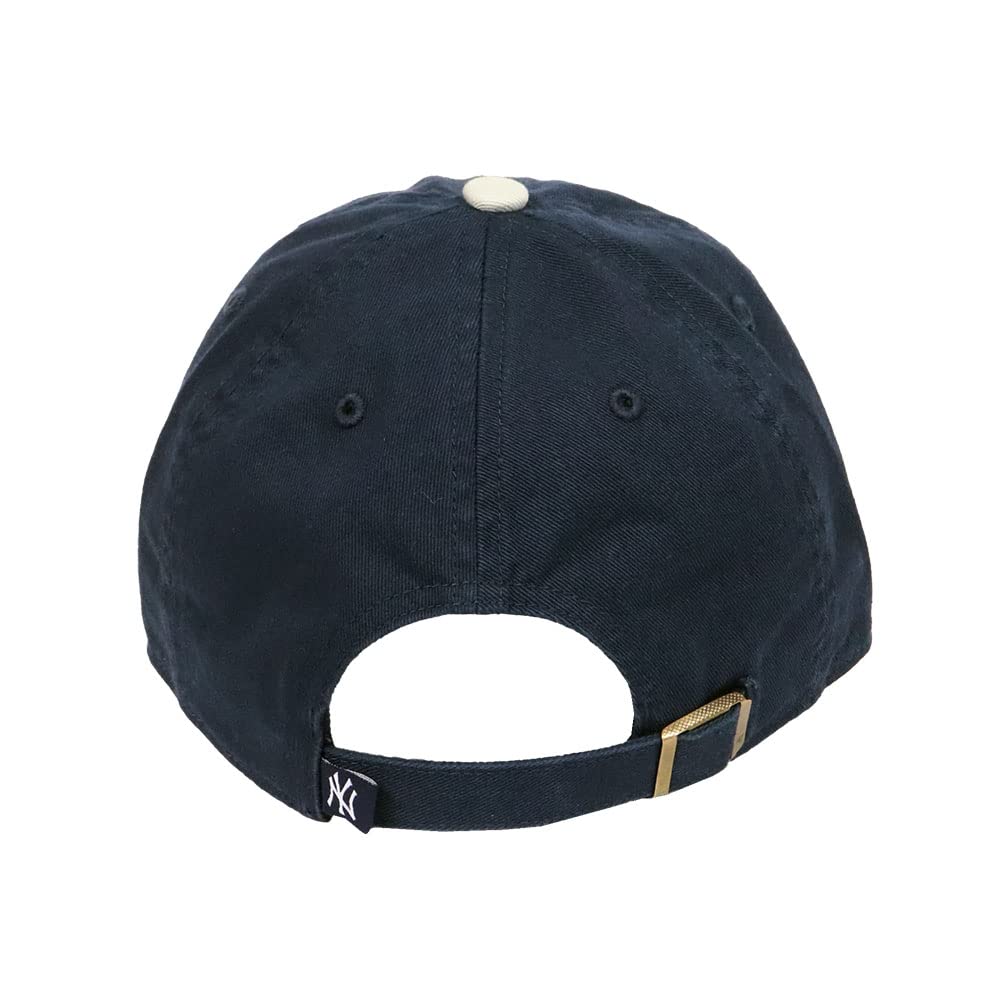 47 Brand Cap Kids Major League Детская бейсболка с логотипом Low Cap Бейсболка для мальчиков и девочек Бренд Двухцветный цвет NY NEW YORK YANKEES New York Yankees Navy x