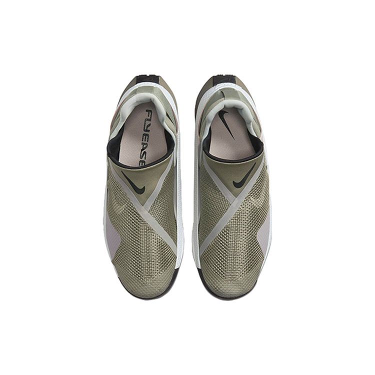 Nike Кроссовки унисекс GO FlyEase Light Army Green Black Summit-White CW5883-300