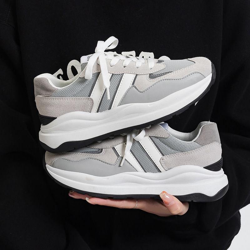 Женские сверхлегкие кроссовки для бега Женские летние женские кроссовки на шнуровке Повседневные сетчатые кроссовки на платформе Дизайнерская обувь