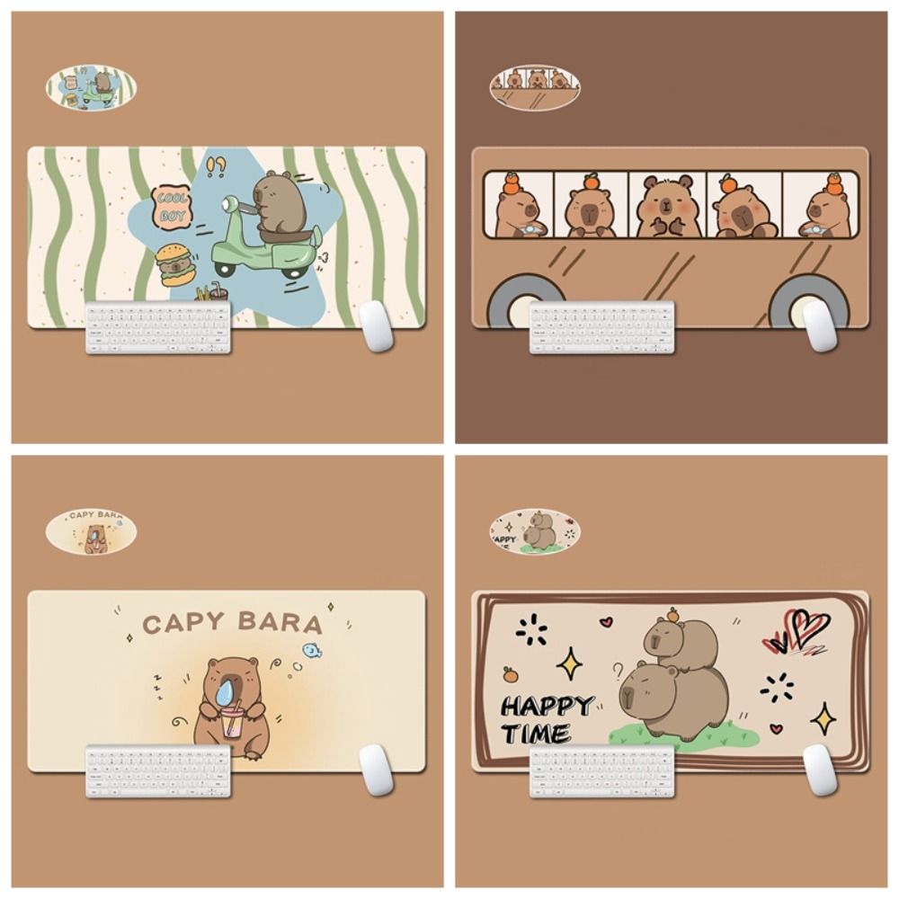 Нескользящий коврик для стола с рисунком, милый коврик для ноутбука