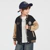 Duoduojia Boys' Sport Style Color-block Baseball Jacket