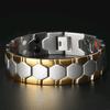 Men Bracelet Magnetic Durable Detachable Therapy Bracelet Daily Jewelry