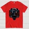 Black Squadron Cotton Summer Casual Cool Loose T-Shirt