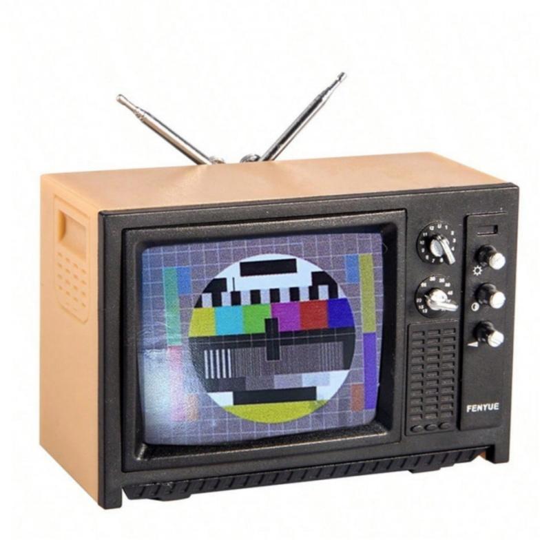 1piece Miniature Model Of Simulated Tv Set For Decoration House Decoration Best Gifts Birthday