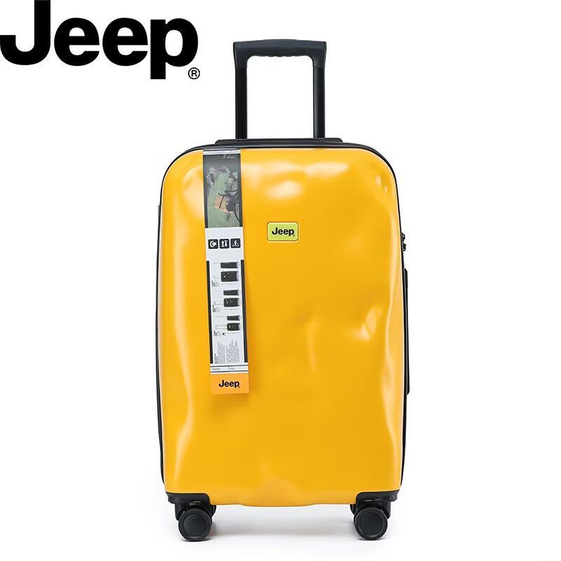 Jeep Алюминиевый жесткий дорожный чемодан 28 дюймов