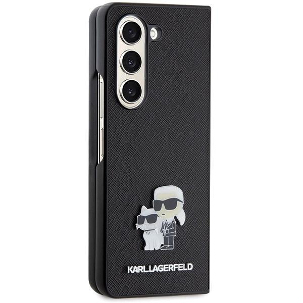 Karl Lagerfeld Чехол-булавка Saffiano Karl&Choupette для Samsung Galaxy Z Fold 5 - черный