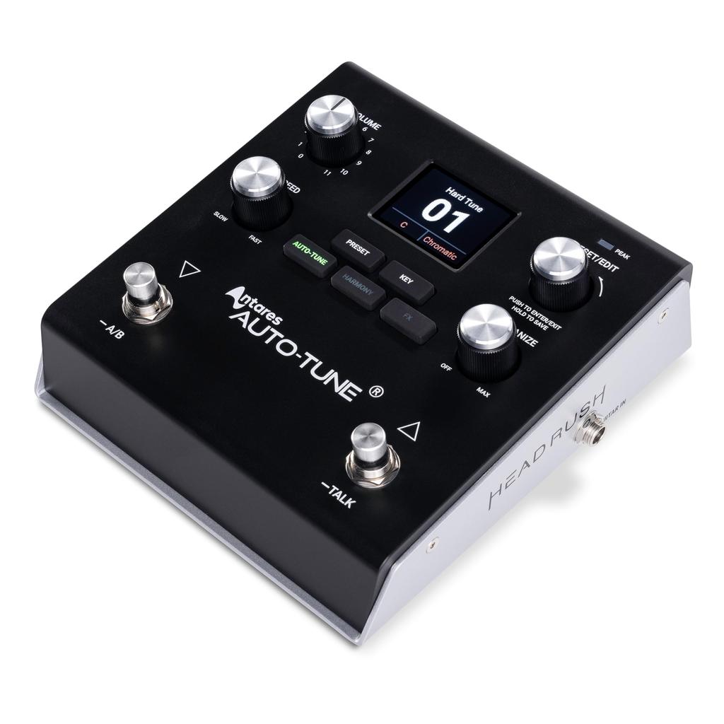 HeadRush VX5 Vocal Effects Pedal with Antares AutoTune Pitch Correction for Vocal Guitar and Microphone and Audio Interface Functionality Real-time