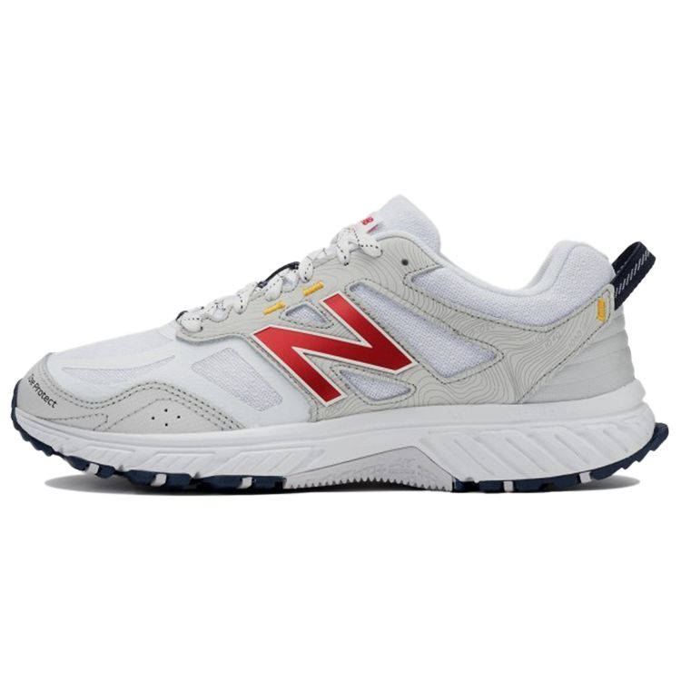 New Balance 510v4 Бело-красные кроссовки унисекс кремовые MT510WR4