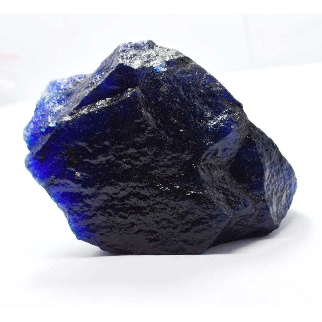 Extremely Rare 195 Ct Natural Sapphire Blue Rough Uncut Huge Gemstone