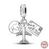 Fashion Copper Travel Aircraft Series Charms Beads Fit Original Bracelets Diy Anniversary Jewelry For Women