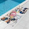 W-witch anime Hat A-atelier Towel Large Quick-Drying Microfiber soft Beach Towel for Travel Fitness Sauna Bathing Camping