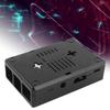 Матовый корпус-чехол из АБС-пластика для Raspberry Pi 3B 3B+ D с винтами(черный )