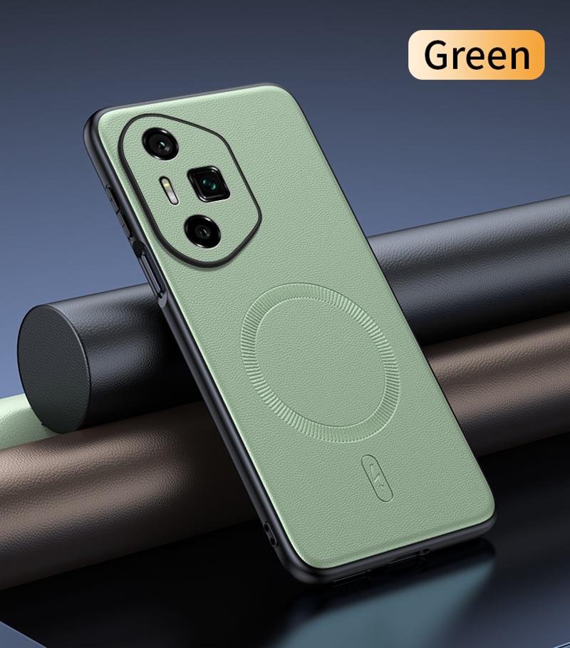Для Honor 300 Ultra Чехол Магнитная Кожаная Накладка-Щит Для Honor 300 Ultra Высокое Качество Защита от Отпечатков Пальцев Нескользящий PC+TPU
