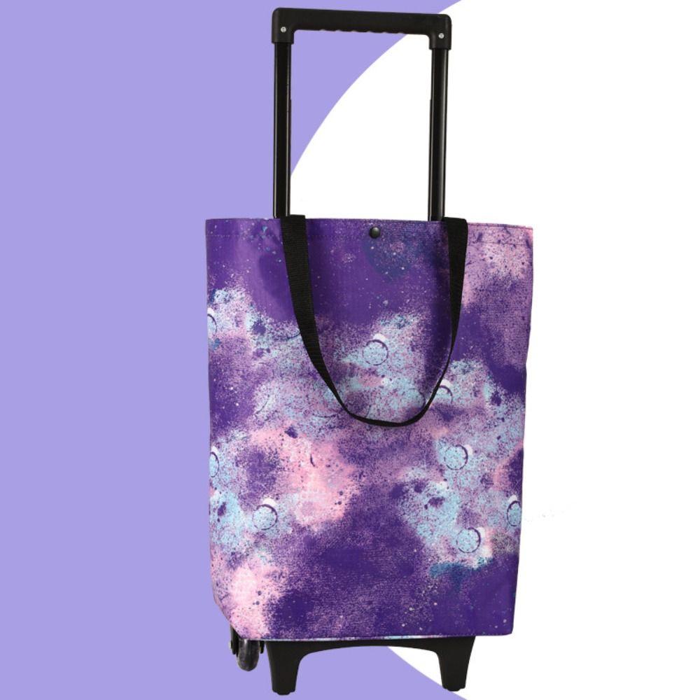 С ручными ремнями Сумка-тележка Тележка для покупок на колесах Складная сумка для покупок Складная сумка для продуктов