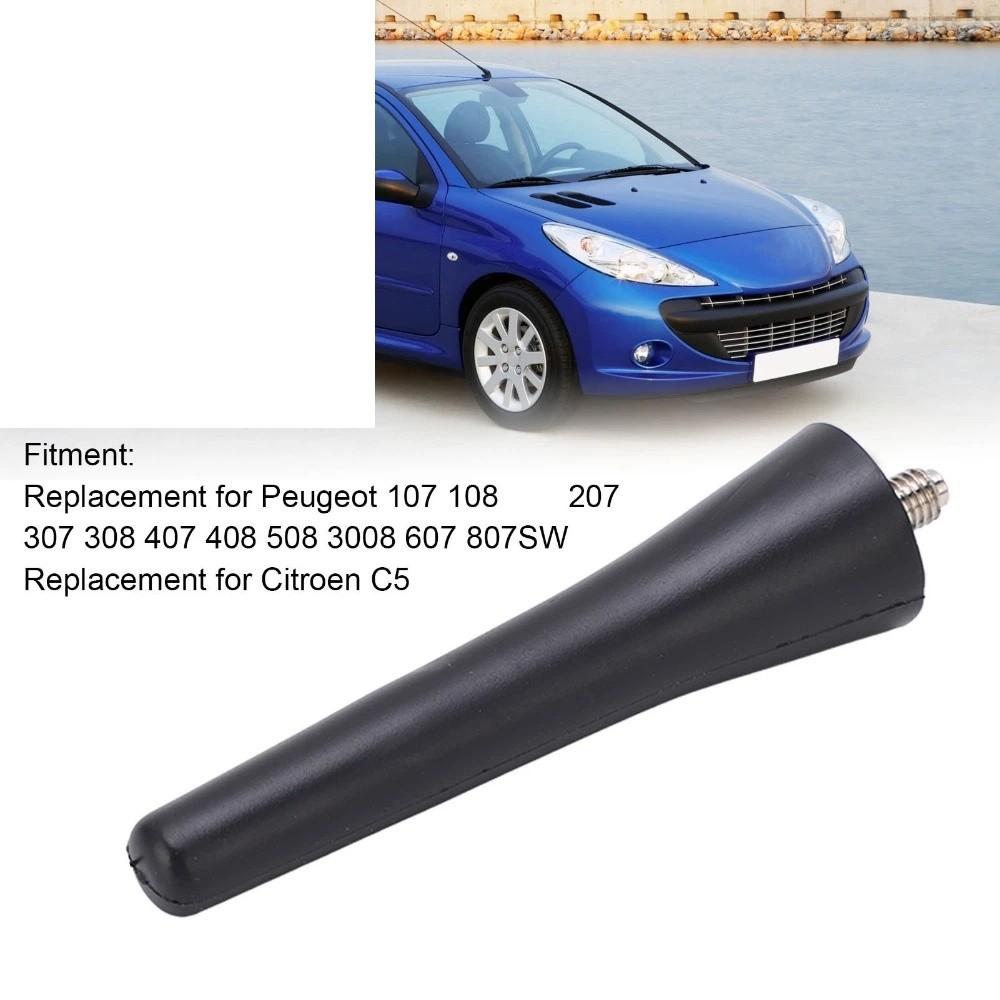Black Antenna Mast ABS 6561N3 Radio Aerial for Peugeot 107 /108 /207 /307 /308 /407 /408 /508 /3008 /607 /807SW/Citroen C5