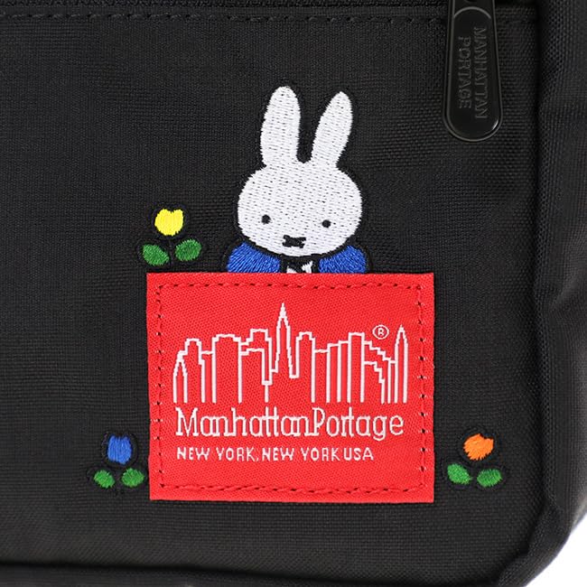 Оригинальная сумка через плечо MP1404L500CDMIFFY Jogger Bag miffy Black [Manhattan Portage] [Официальный]