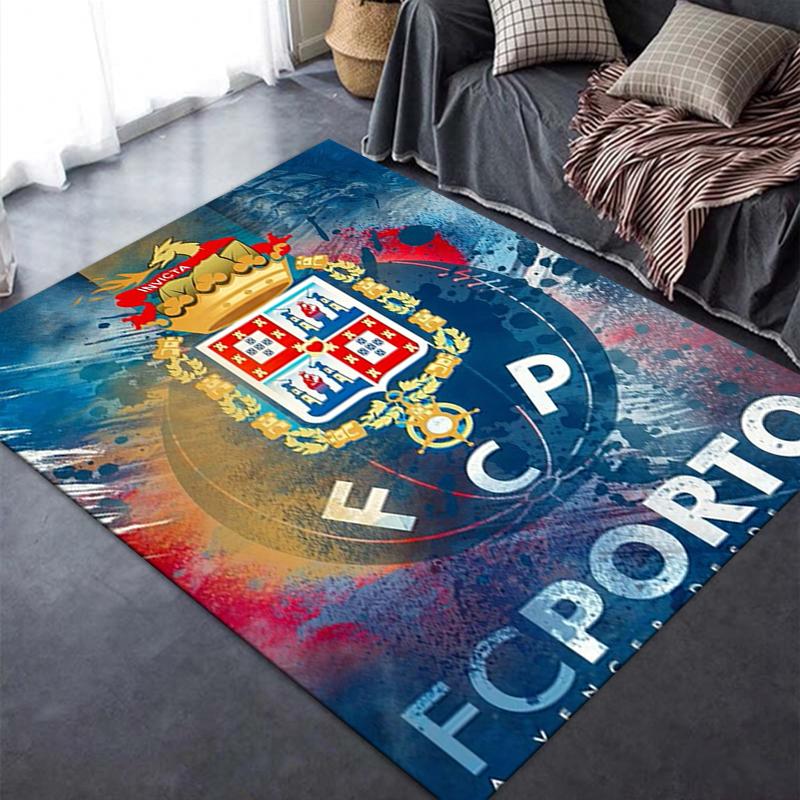2026 NEW FC Porto Carpet Rug for Living Room Bedroom Home Sofa Decoration,Kids play Non-slip Floor Mat