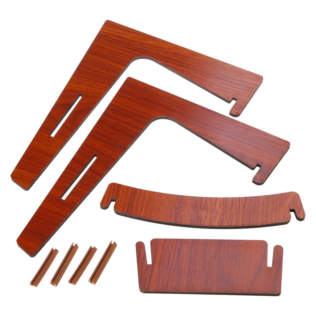 Деревянная гитарная стойка Складная деревянная стойка для укулеле Портативная стойка для инструмента L-образная Классическая деревянная стойка Полка для укулеле