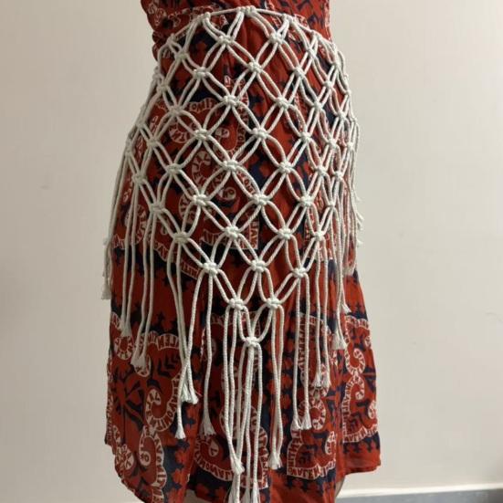 Elevate Your Look with This Stylish Sash for Pairing with Maxi Dresses Ring Crafted