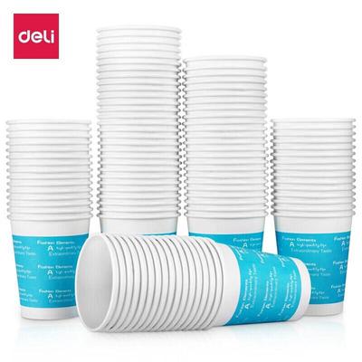 Одноразовые бумажные стаканчики Deli 250 мл