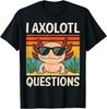 I Axolotl Questions Shirt Adults Youth Kids Retro Vintage T-Shirt